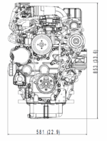 Двигатель дизельный Kubota V3800-CR-TE5 (2200 об/мин) — изображение 4