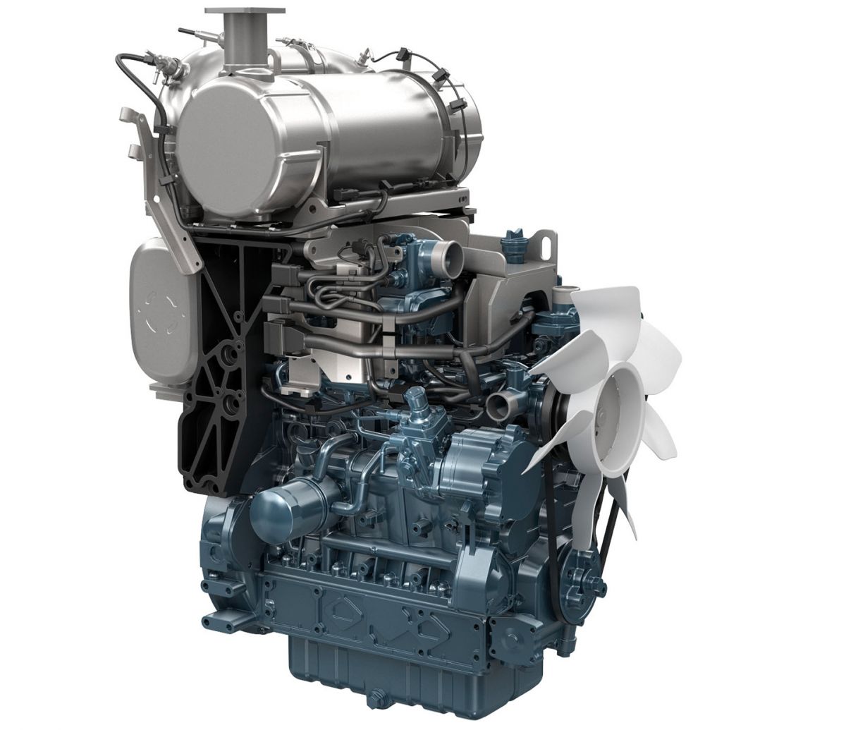 dvigatel_dizelnyj_kubota_v3800_ti_ef4_turbo Двигатель дизельный Kubota V3800-TI-EF4 (Турбо) — изображение 1